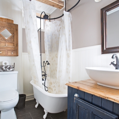 Petite salle de bain fonctionnelle Salle de bain