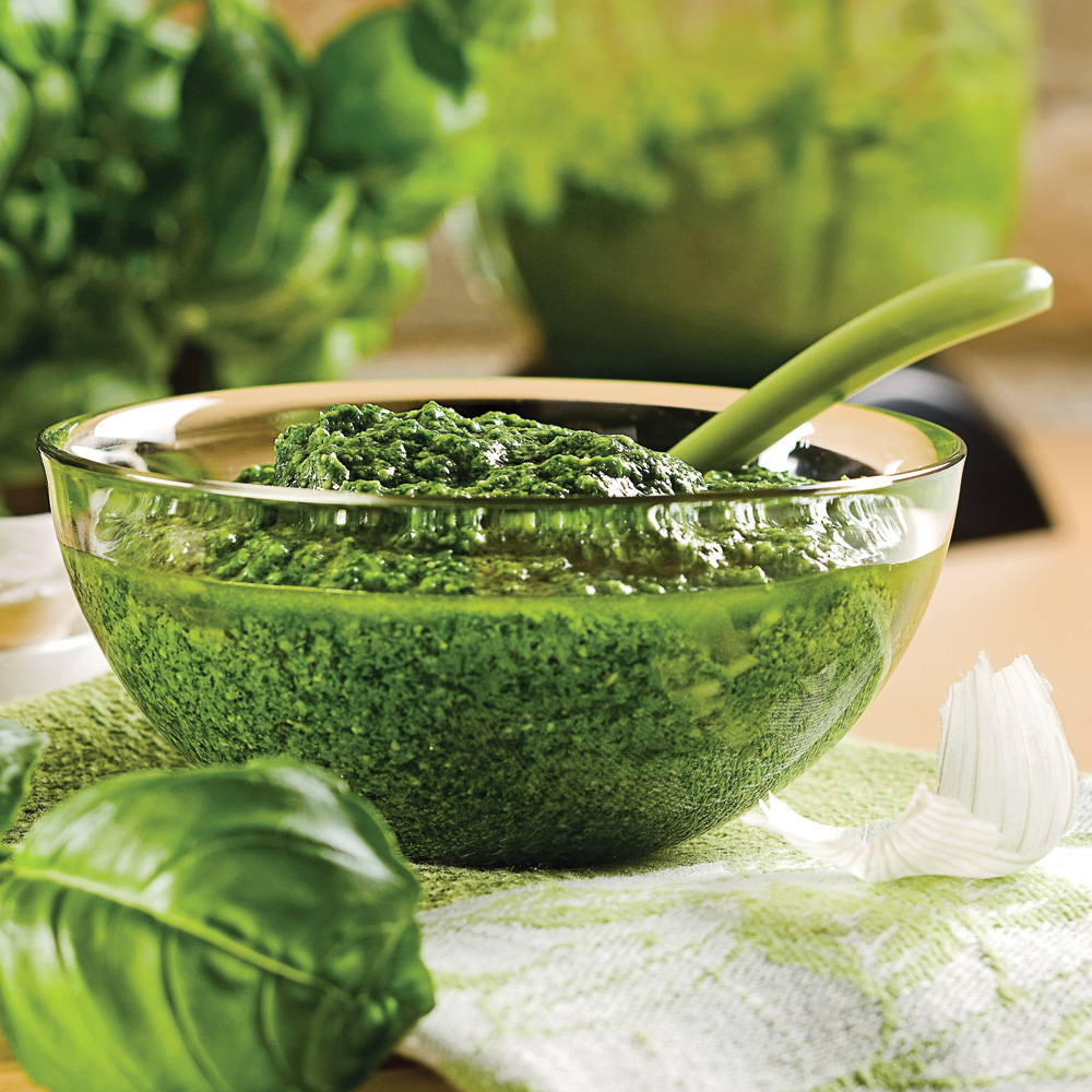 Basilic Recette : Basilic Pesto Recettes Pratico