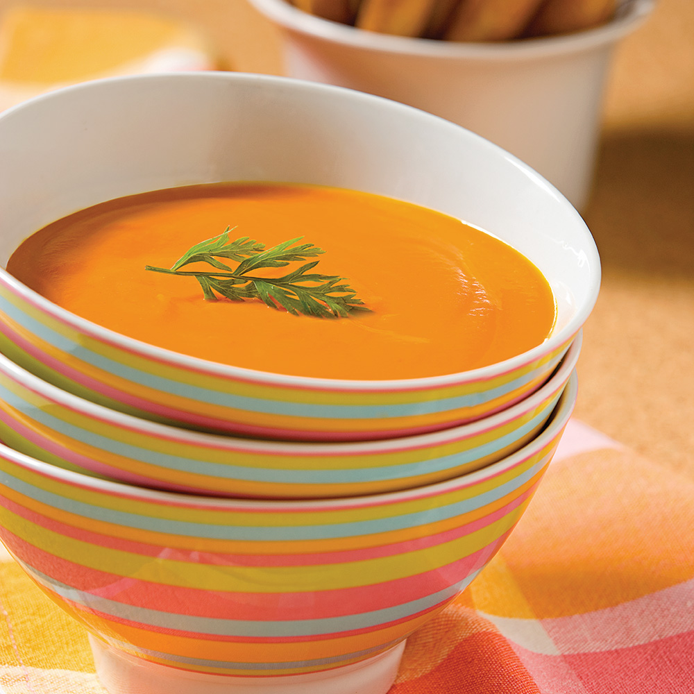 Velouté de carottes - Recettes - Cuisine et nutrition - Pratico Pratique