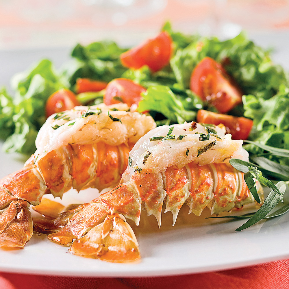 Recette Langoustines : Langoustines Au Parfum De Citron Et D&#039;estragon