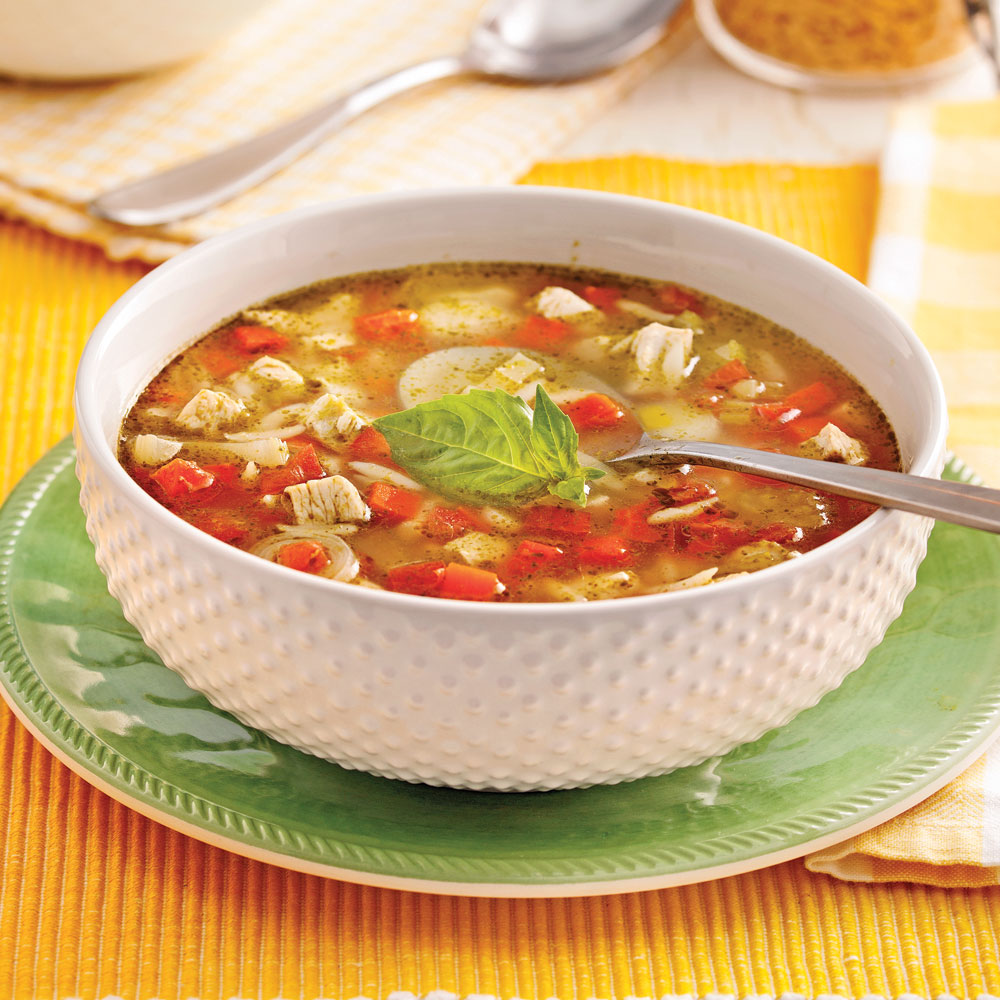 Souperepas au poulet à l
