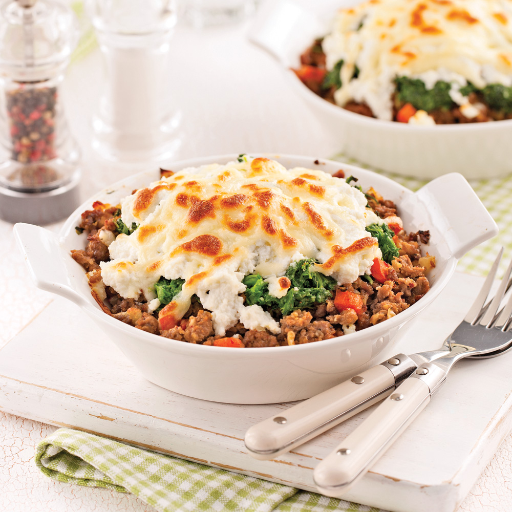 Gratin De Boeuf Aux épinards Et Ricotta - Soupers De Semaine - Recettes ...