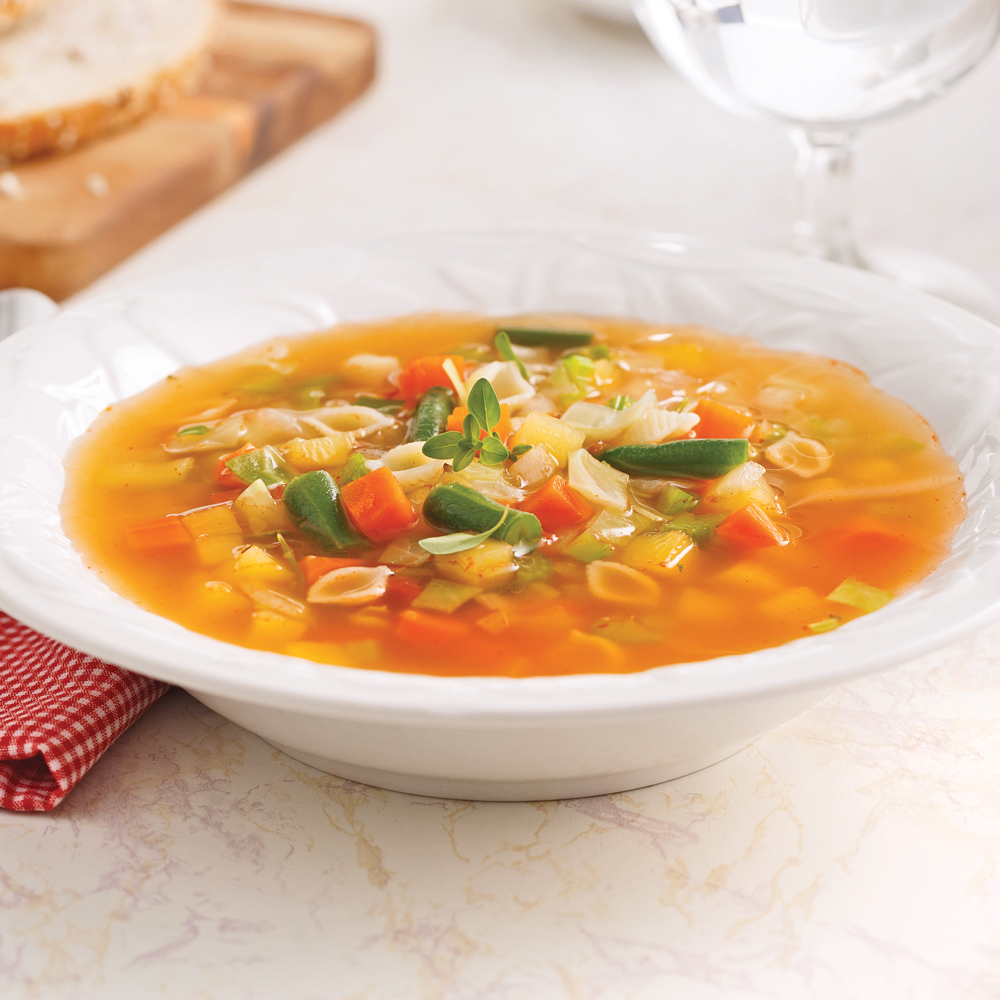 Soupe Aux Légumes - Recettes - Cuisine Et Nutrition - Pratico Pratique