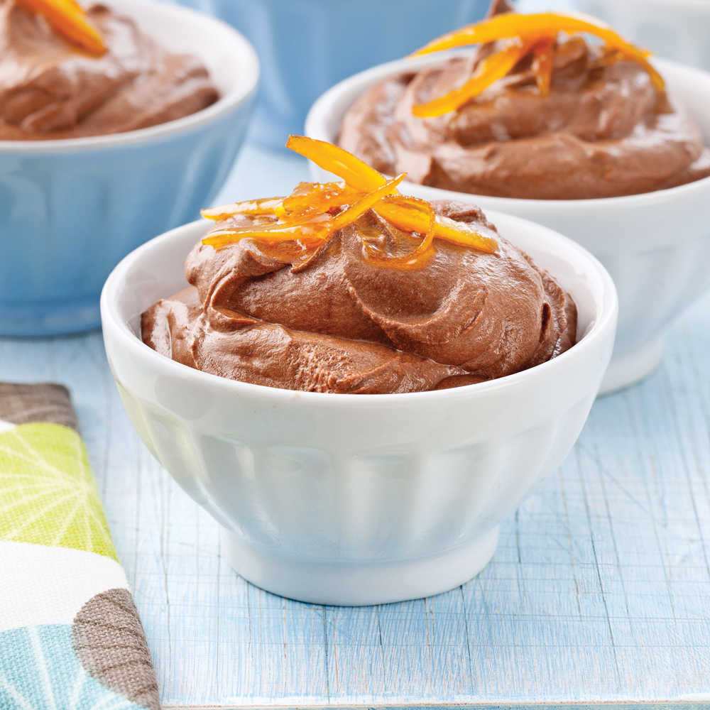 Mousse au chocolat noir et à l&amp;#39;orange - Recettes - Cuisine et nutrition ...