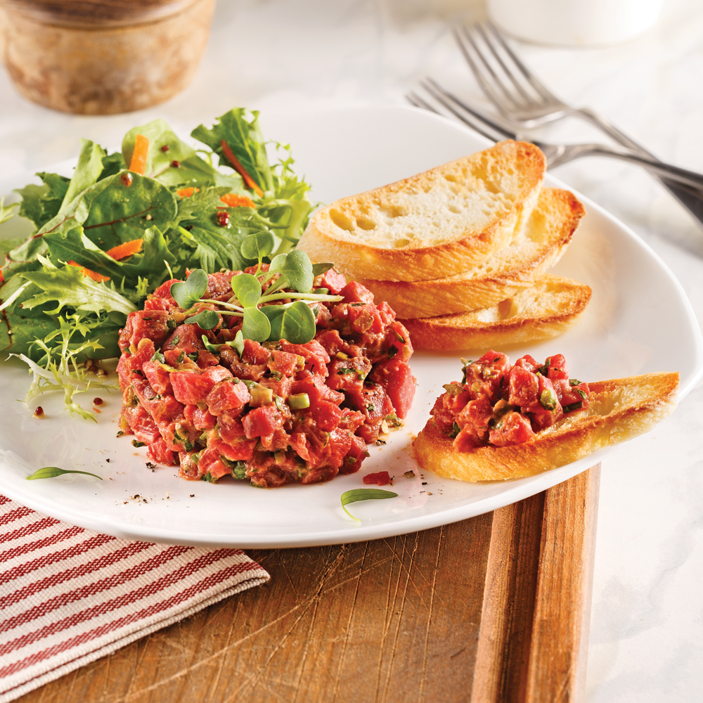 Tartare De Boeuf Version All G E Recettes Cuisine Et Nutrition