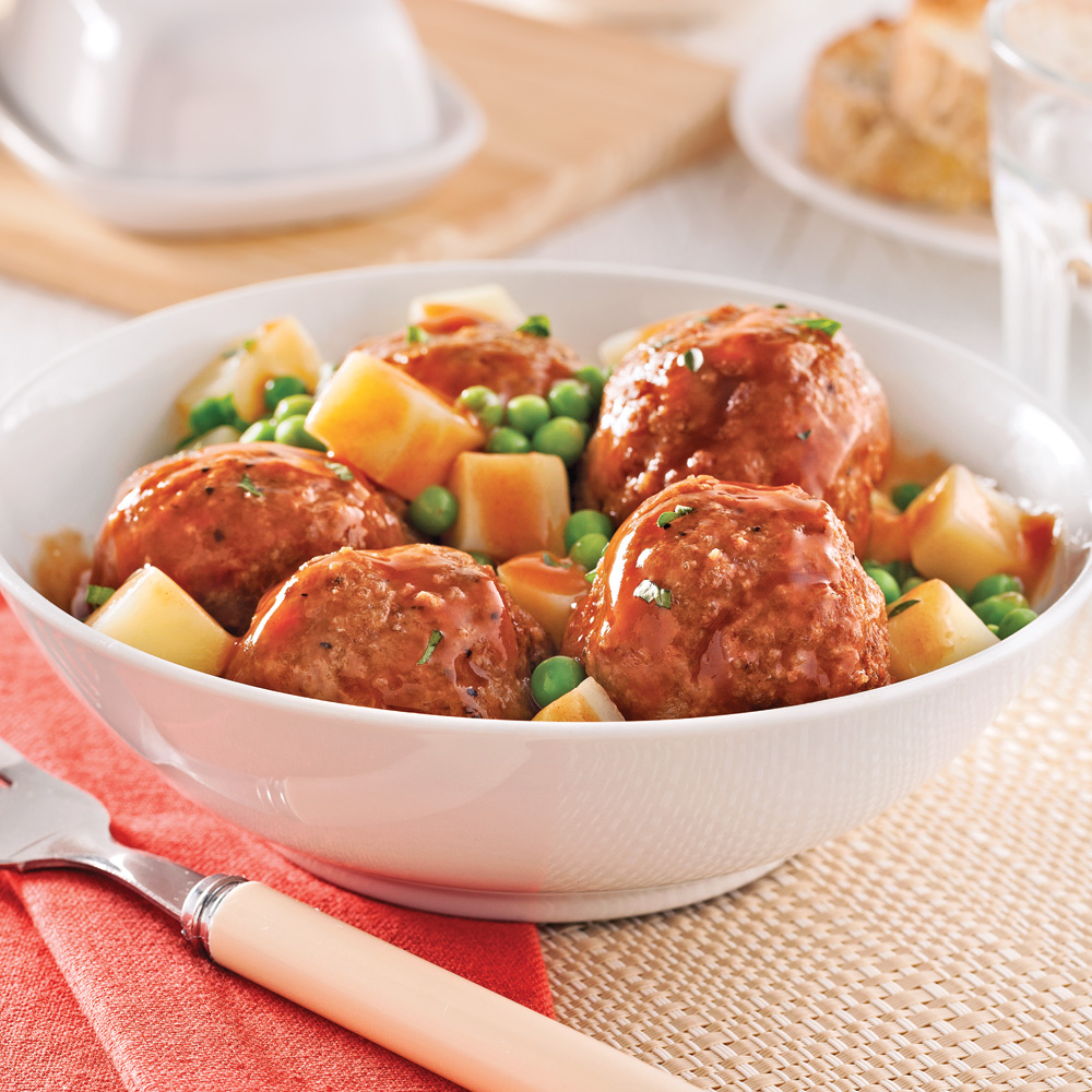 Casserole De Boulettes De Veau - Soupers De Semaine - Recettes 5-15 ...