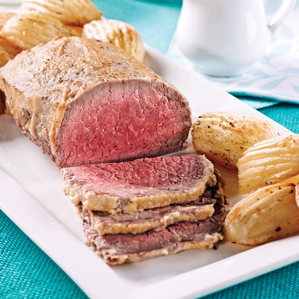 Rosbif Recettes : Rosbif En Croûte De Moutarde