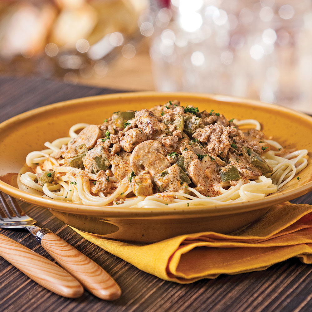 Boeuf haché Stroganoff - Soupers de semaine - Recettes 5-15 - Recettes ...